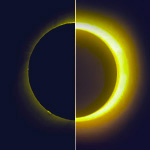 Hybrid Solar Eclipse