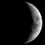 Crescent Moon (Waxing Crescent) 