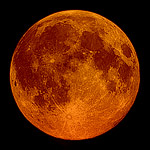 Vollmond, Mondfinsternis