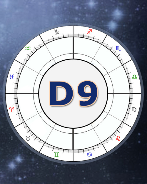 Navamsa D9 Vedic Chart, Harmonic 9th Horoscope Chart Calculator