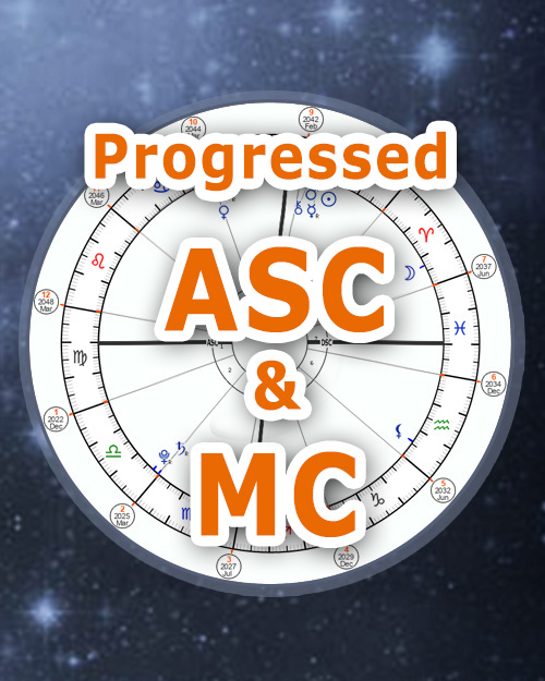 Progressed Ascendant Calendar, Online Astrology Calculator