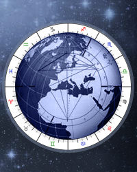 Relocation Chart, Relocation Astrology Online Calculator, Astro Map